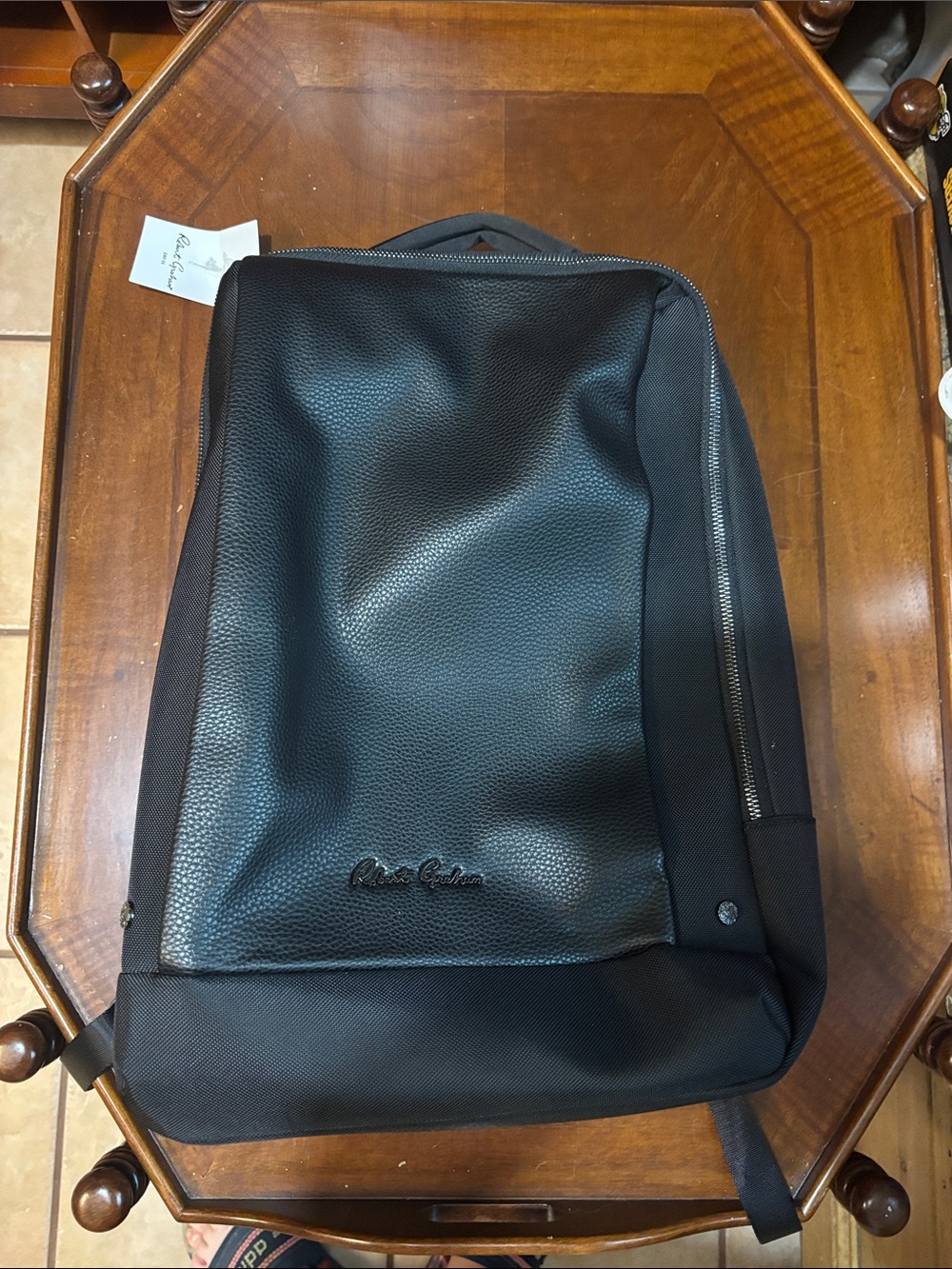 NWT Robert Graham Black Thurston Media Backpack msrp $228